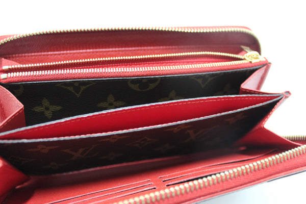 Louis Vuitton Cerise Monogram Retiro Zippy Long Wallet