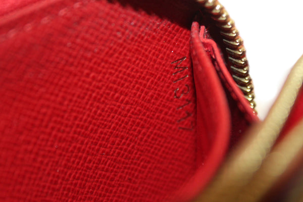 Louis Vuitton Cerise Monogram Retiro Zippy Long Wallet