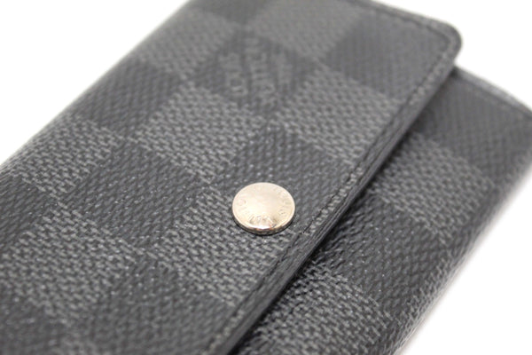 Louis Vuitton Damier Graphite Canvas 6 Key Holder