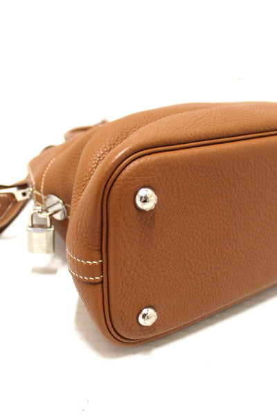 Hermes Brown Taurillon Clemence Bolide 31 Handbag/Shoulder Bag