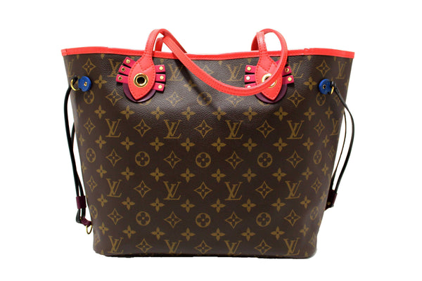 Louis Vuitton Limited Edition Totem Monogram Canvas Neverfull MM Shoulder Tote Bag