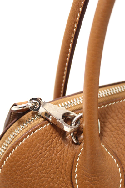 Hermes Brown Taurillon Clemence Bolide 31 Handbag/Shoulder Bag