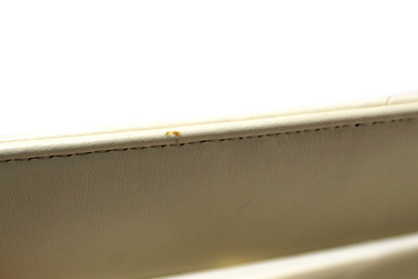 Valentino Garavani Large Roman Stud White Nappa Leather Shoulder Bag