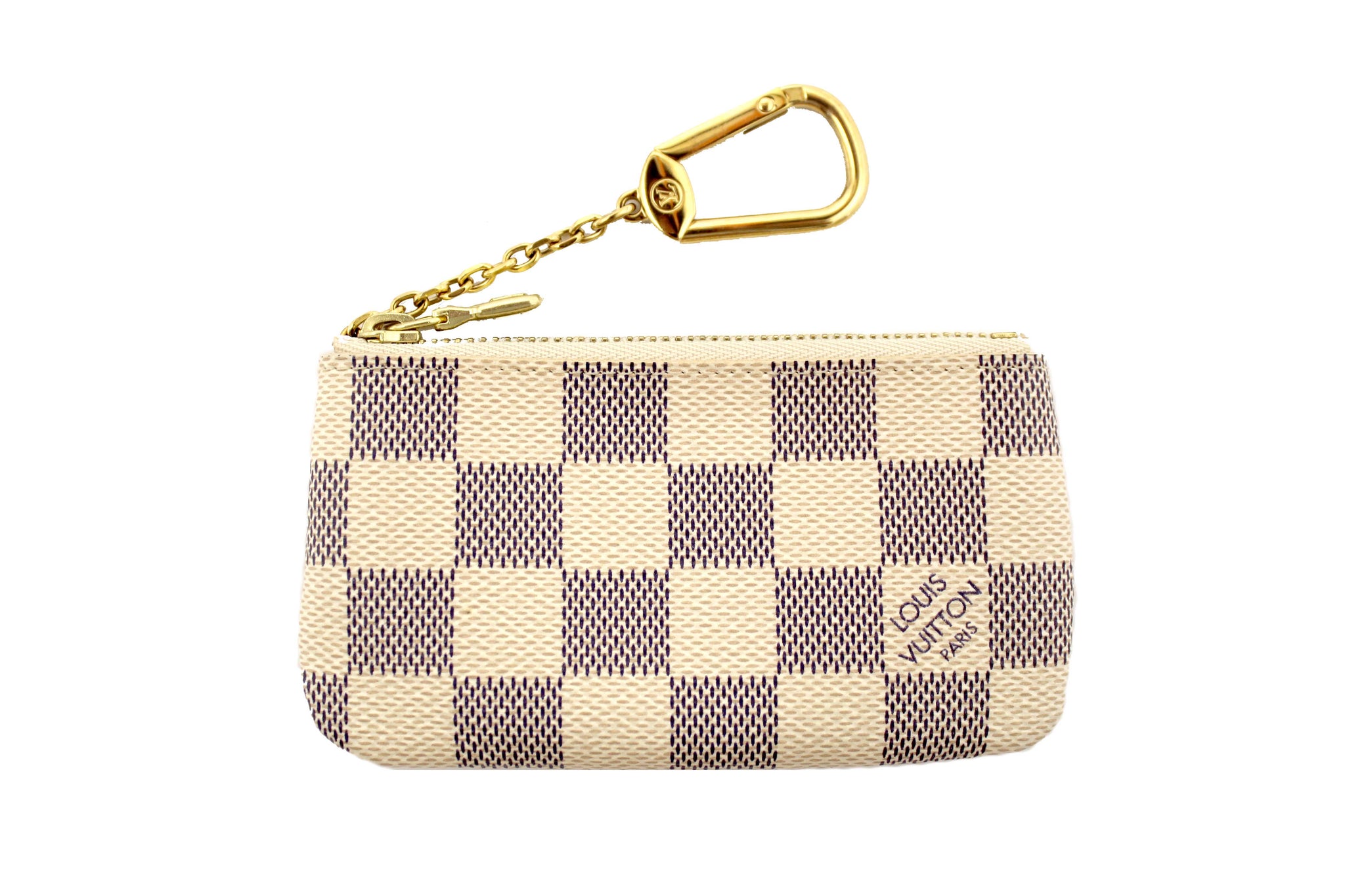 Louis Vuitton Damier Azur Canvas Key Pouch