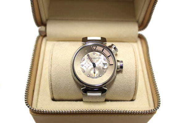 Louis Vuitton White Lovely Cup Chronograph Watch