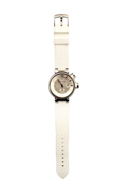 Louis Vuitton White Lovely Cup Chronograph Watch