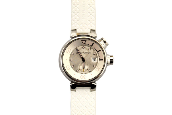 Louis Vuitton White Lovely Cup Chronograph Watch