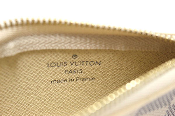 Louis Vuitton Damier Azur Canvas Key Pouch