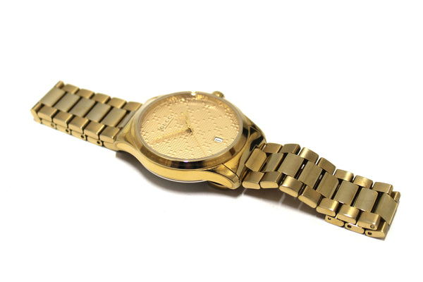 Gucci Swiss Quartz and Alloy Dress Gold-Toned Watch