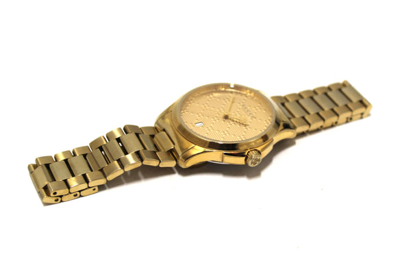 Gucci Swiss Quartz and Alloy Dress Gold-Toned Watch
