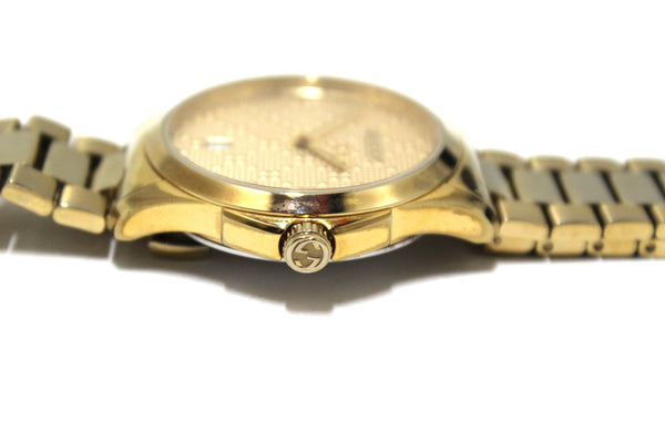 Gucci Swiss Quartz and Alloy Dress Gold-Toned Watch