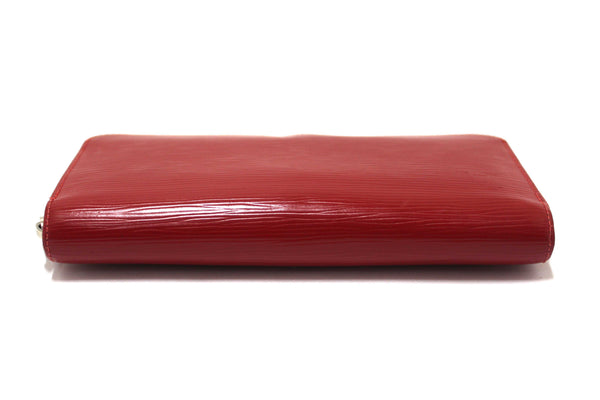 Louis Vuitton Red Epi Leather Zippy Long Wallet