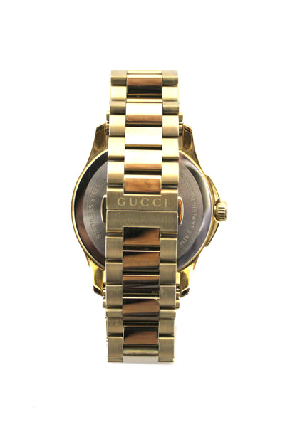 Authentic Gucci Swiss Quartz and Alloy Dress Gold-Toned Watch