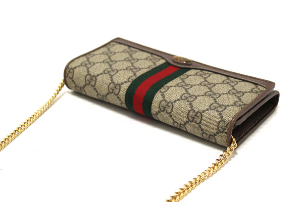 Gucci GG Supreme Ophidia Chain Wallet