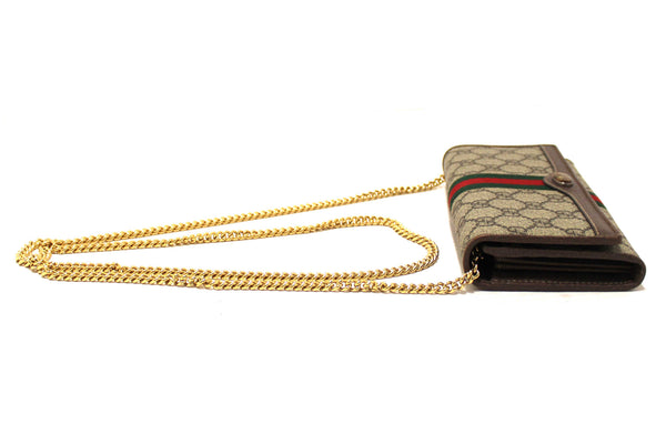 Gucci GG Supreme Ophidia Chain Wallet