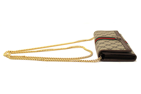 Gucci GG Supreme Ophidia Chain Wallet