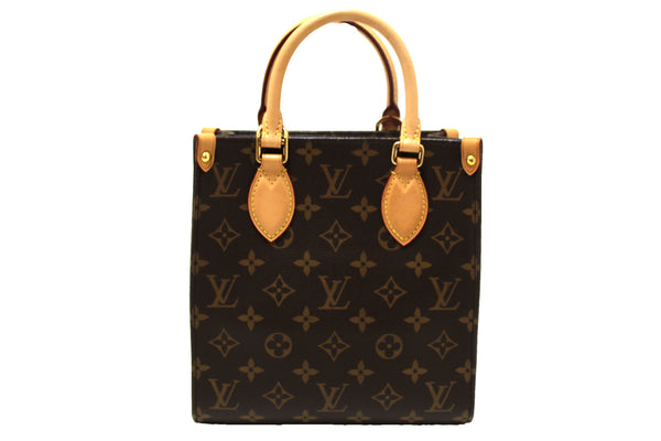 Louis Vuitton Classic Monogram Canvas Sac Plat BB Handbag