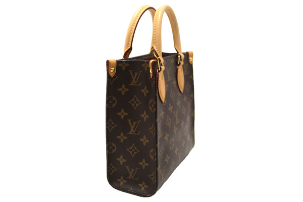 Louis Vuitton Classic Monogram Canvas Sac Plat BB Handbag