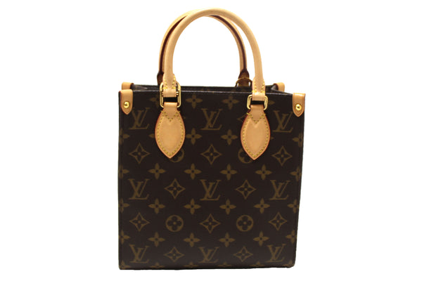Louis Vuitton Classic Monogram Canvas Sac Plat BB Handbag