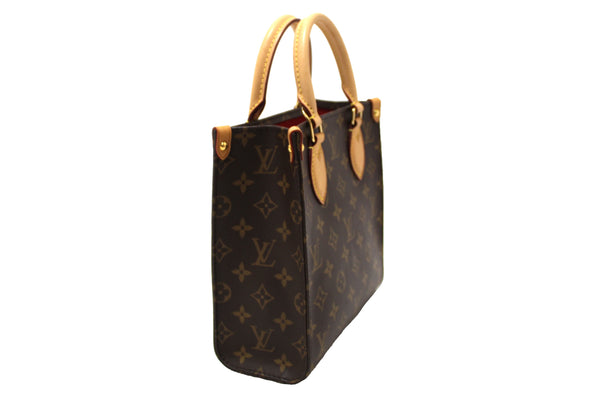 Louis Vuitton Classic Monogram Canvas Sac Plat BB Handbag