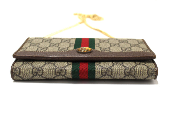 Gucci GG Supreme Ophidia Chain Wallet