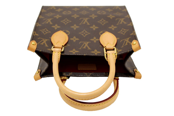 Louis Vuitton Classic Monogram Canvas Sac Plat BB Handbag
