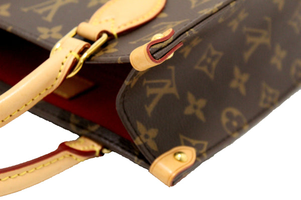 Louis Vuitton Classic Monogram Canvas Sac Plat BB Handbag