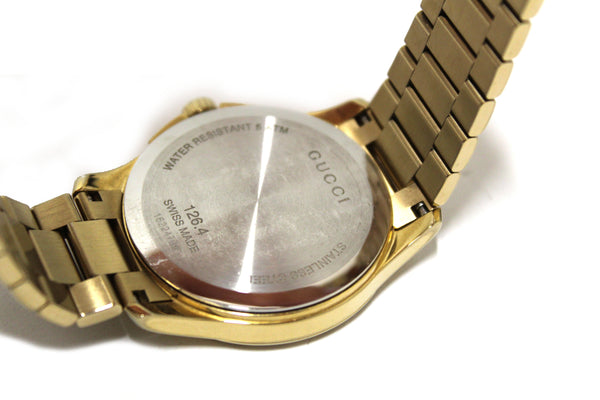 Gucci Swiss Quartz and Alloy Dress Gold-Toned Watch