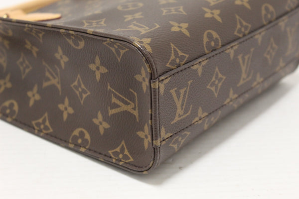 Louis Vuitton Classic Monogram Canvas Sac Plat BB Handbag
