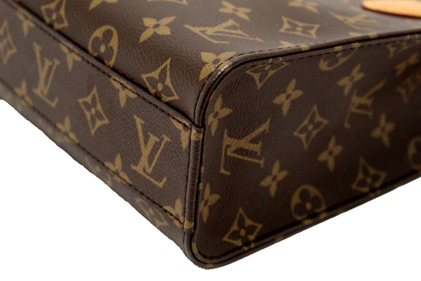 Louis Vuitton Classic Monogram Canvas Sac Plat BB Handbag