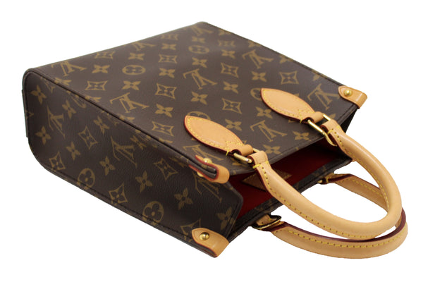 Louis Vuitton Classic Monogram Canvas Sac Plat BB Handbag