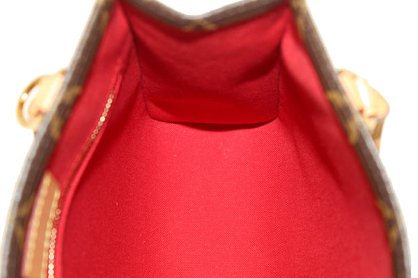 Louis Vuitton Classic Monogram Canvas Sac Plat BB Handbag