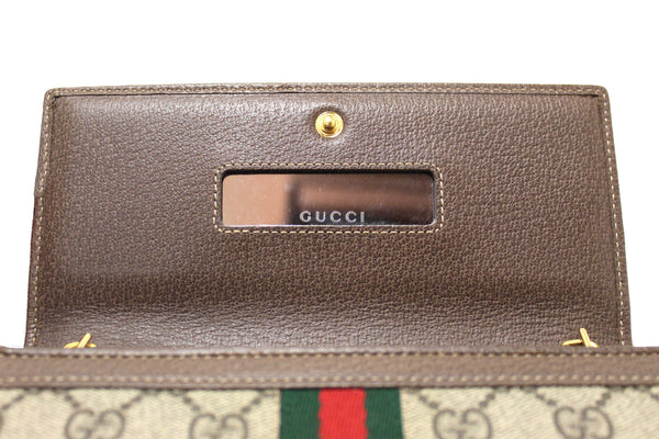 Gucci GG Supreme Ophidia Chain Wallet