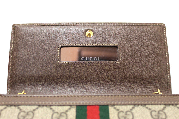 Gucci GG Supreme Ophidia Chain Wallet