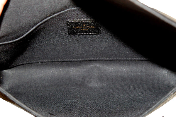 Louis Vuitton Black Monogram Empreinte Felicie Pochette Bag