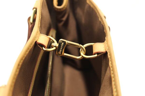 Louis Vuitton Classic Monogram Horizontal Batignolles Tote Shoulder Bag