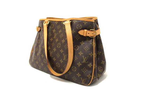 Louis Vuitton Classic Monogram Horizontal Batignolles Tote Shoulder Bag
