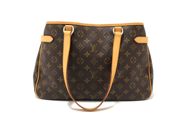 Louis Vuitton Classic Monogram Horizontal Batignolles Tote Shoulder Bag