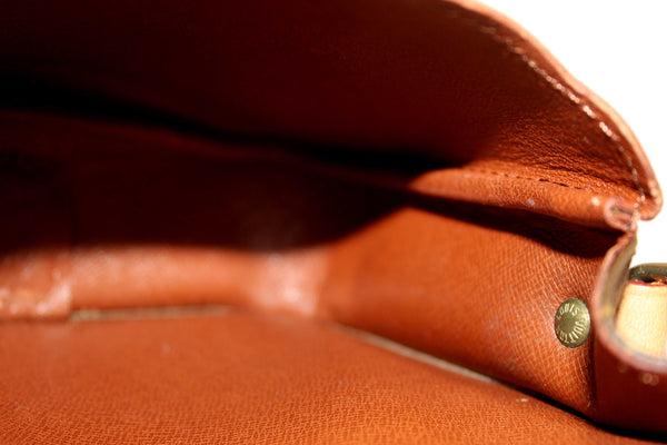 Louis Vuitton Vintage Classic Monogram Cartouchiere PM Messenger Bag