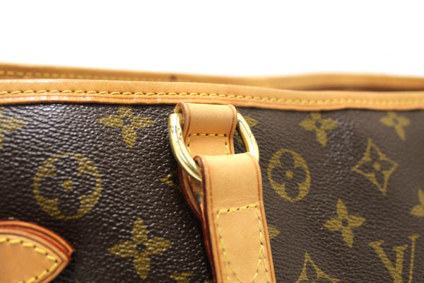 Louis Vuitton Classic Monogram Horizontal Batignolles Tote Shoulder Bag