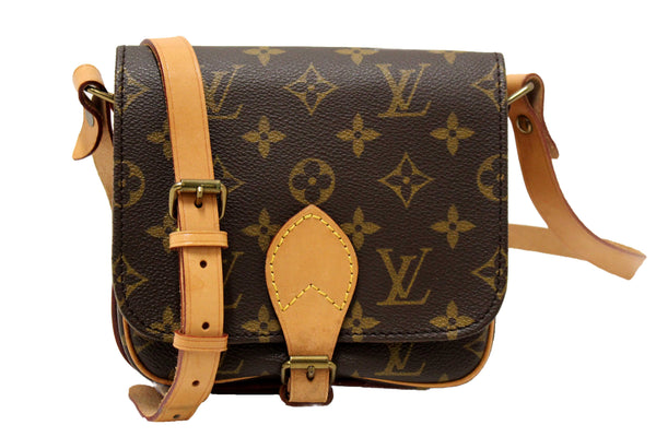 Louis Vuitton Vintage Classic Monogram Cartouchiere PM Messenger Bag