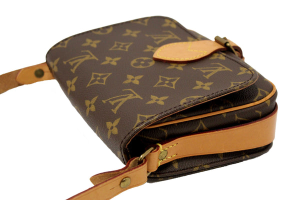 Louis Vuitton Vintage Classic Monogram Cartouchiere PM Messenger Bag
