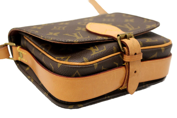 Louis Vuitton Vintage Classic Monogram Cartouchiere PM Messenger Bag