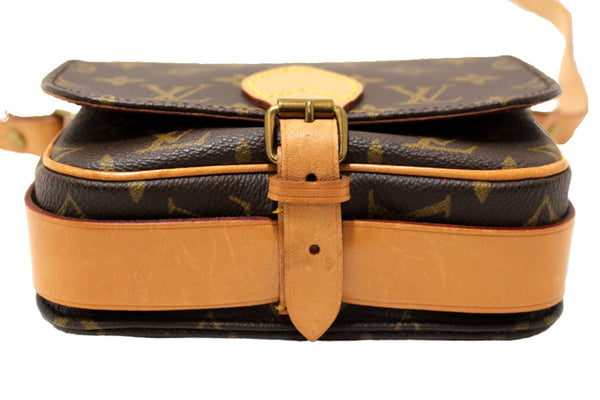 Louis Vuitton Vintage Classic Monogram Cartouchiere PM Messenger Bag