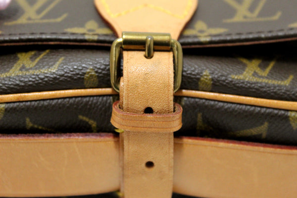 Louis Vuitton Vintage Classic Monogram Cartouchiere PM Messenger Bag