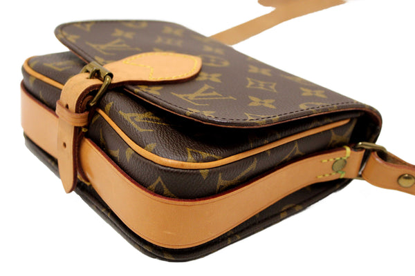 Louis Vuitton Vintage Classic Monogram Cartouchiere PM Messenger Bag