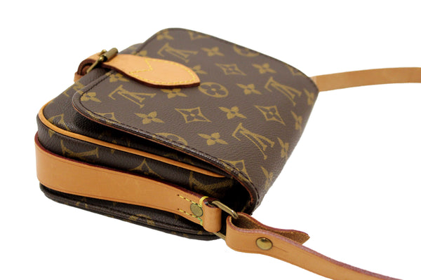 Louis Vuitton Vintage Classic Monogram Cartouchiere PM Messenger Bag