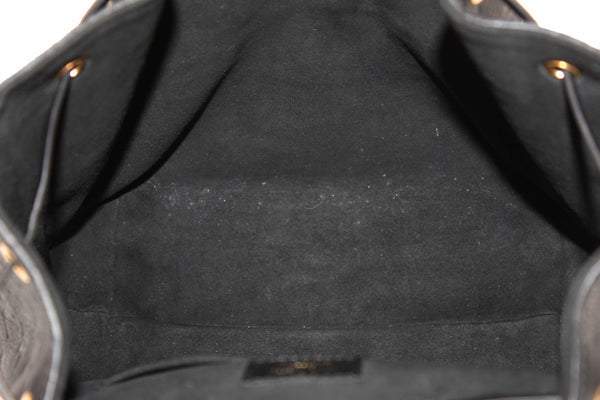 Louis Vuitton Black Monogram Empreinte Montsouris Backpack