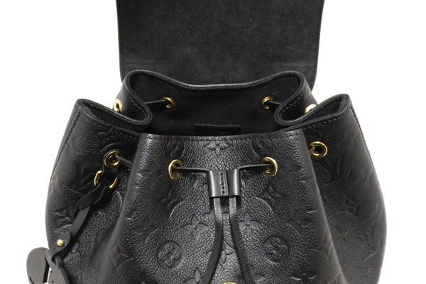 Louis Vuitton Black Monogram Empreinte Montsouris Backpack