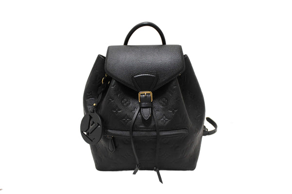 Louis Vuitton Black Monogram Empreinte Montsouris Backpack